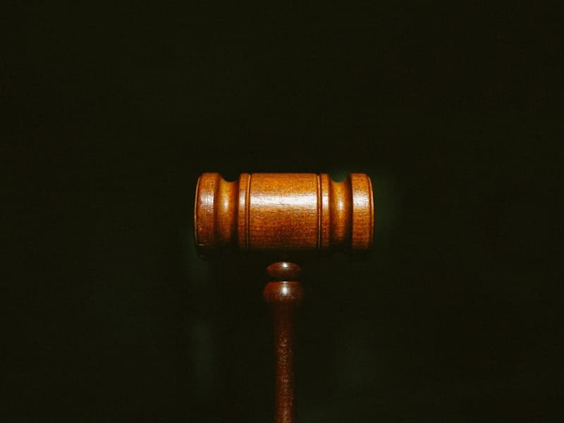 Judge's gavel representing MEES enforcement and penalties for commercial landlords